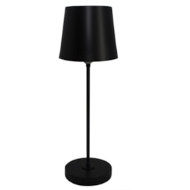 Abajur Living Preto Spotline Abajur Living Preto Spotline