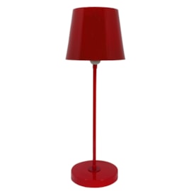 Abajur Living Vermelho Spotline Abajur Living Vermelho Spotline