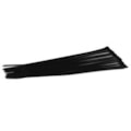 Abraçadeira De Nylon 100mm x 2,5mm Preta Com 100 Unidades Foxlux