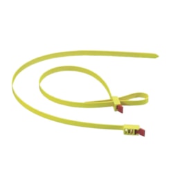 Abraçadeira de Nylon Amarela com Feicho Rápido 13x750mm Hellermann