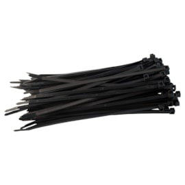 Abraçadeira de Nylon Preta 4,6 x 200mm Com 100 Unidades Hellermann