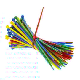 Abraçadeira de Nylon Várias Cores 150X3,6mm Hellermann