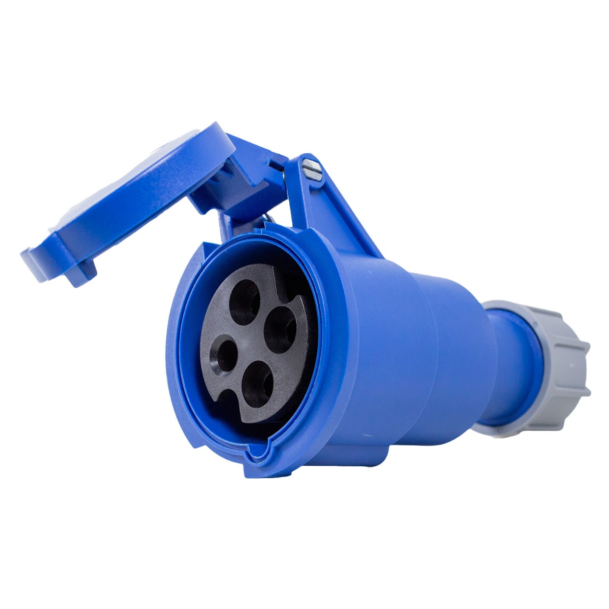 Acoplamento Blindado 3P+T 32A 220V Azul Tl3T32442 Metaltex
