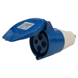 Acoplamento Blindado 3P+T 32A 250V Azul Metaltex Acoplamento Blindado 3P+T 32A 250V Azul Metaltex