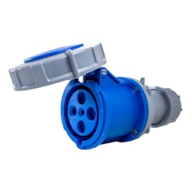 Acoplamento Blindado 3P+T 63A 220V Azul Tl3T63642