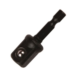 Adaptador de Soquete Quadrado 1/2" para Haste Sextavada 1/4" Makita Adaptador de Soquete Quadrado 1/2" para Haste Sextavada 1/4" Makita