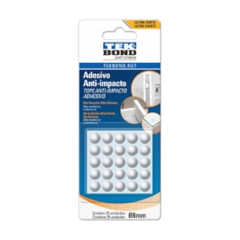 Adesivo Anti-Impacto Gota 8mm Com 25 Unidades Tek Bond