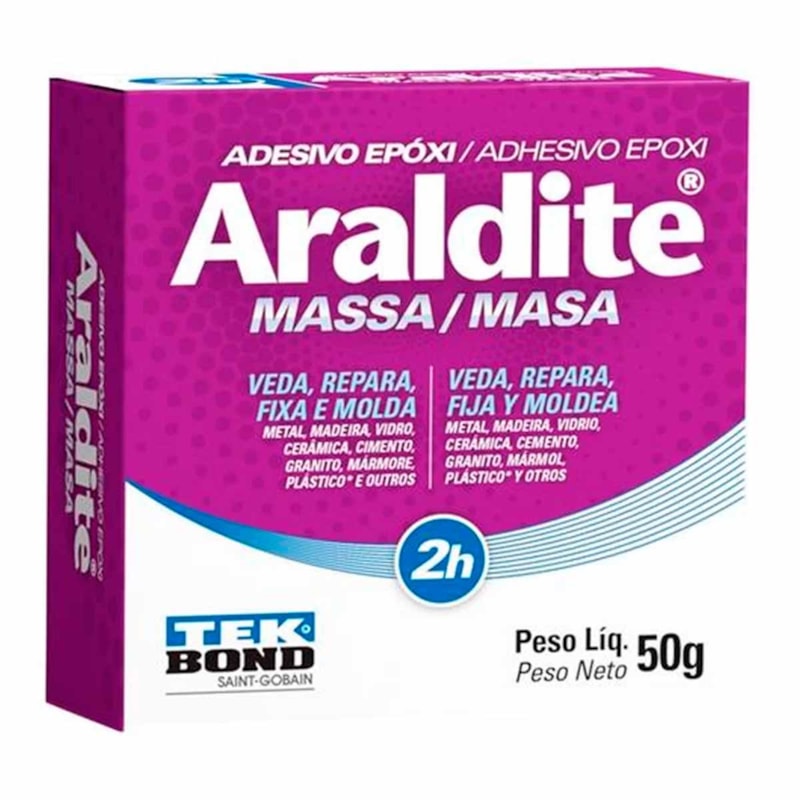 Adesivo Araldite Massa 50G Tek Bond