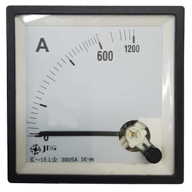 Amperímetro Analógico 96X96mm CP-T96 600/5A JNG