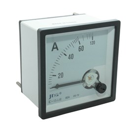 Amperímetro Analógico De Medição Direta 0-60A 72X72mm JNG