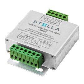 Amplificador RGBW Para Fita LED 12/24v STH6889 Stella