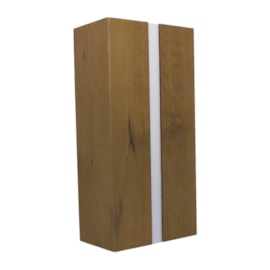 Arandela 15x30 2 Lâmpadas Imbuia Accord Arandela 15x30 2 Lâmpadas Imbuia Accord