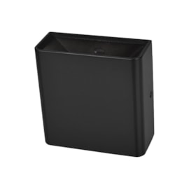 Arandela Balizador LED Elegance Luz Amarela 3W Preta Bivolt Avant Arandela Balizador LED Elegance Luz Amarela 3W Preta Bivolt Avant