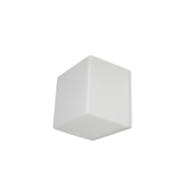 Arandela Cubo Branco Baxton Arandela Cubo Branco Baxton