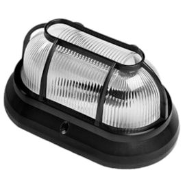Arandela Externa Tartaruga Preto Plaslumi Arandela Externa Tartaruga Preto Plaslumi