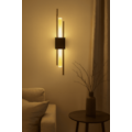 Arandela LED 6W 3000K 400LM Dourado E Preto Bivolt Eletrorastro