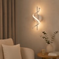 Arandela Led Grecia 10w 3000k Branco Quente 800lm Branca Eletrorastro