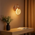 Arandela Led Mary 3w 3000k Dourado Bivolt Eletrorastro