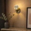 Arandela Led May 5w 3000K Dourado 202 Lumens Eletrorastro