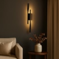 Arandela LED Mayen 16w 3000k Branco Quente 1280lm Preta Eletrorastro