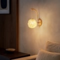 Arandela Led Melissa 3W 3000K Ou 4000K Ou 6500K 210Lm Dourado Eletrorastro