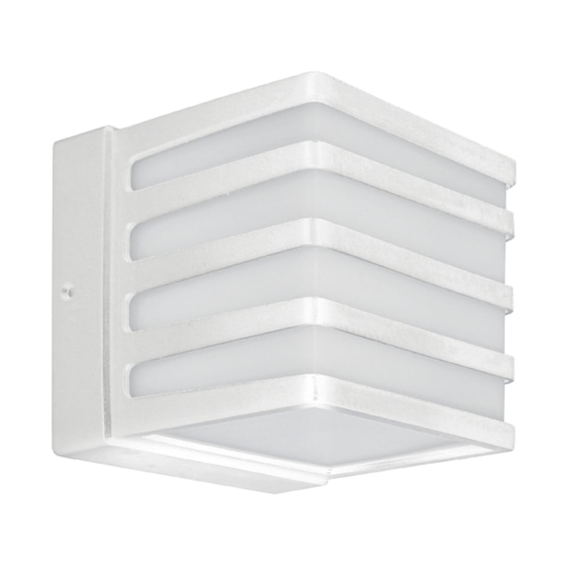 Arandela Led Ornel Branca 8W 3000K 640Lm Ip65 Bivolt Astraled