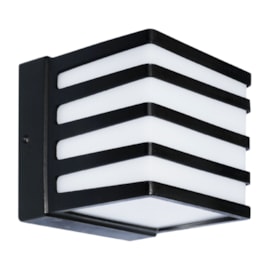 Arandela Led Ornel Preta 8W 3000K 640Lm Ip65 Bivolt Astraled