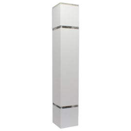 Arandela Toquio 45cm Branca Acend Arandela Toquio 45cm Branca Acend