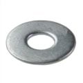 Arruela Zincada Lisa 3/8" Com 100 Unidades Ciser