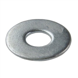 Arruela Zincada Lisa 3/8" Com 100 Unidades Ciser