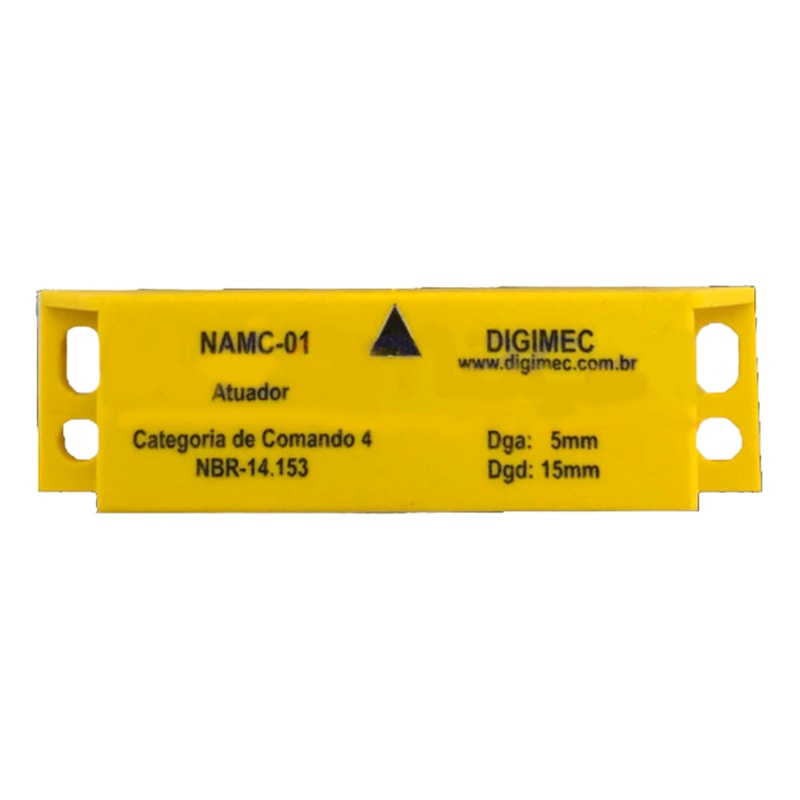 Atuador Magnetico Namc/01 Codificado Ip67 Cat.4 Digimec