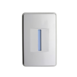 Balizador de Parede LED 2,1W Luz Amarela Bivolt Baxton Balizador de Parede LED 2,1W Luz Amarela Bivolt Baxton
