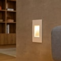 Balizador De Parede Led Embutir Lyon 2,0W 3000K 73Lm IP65 Branco Eletrorastro