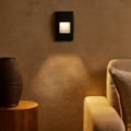 Balizador De Parede Led Embutir Male 2,0W 3000K 73Lm IP65 Preto Eletrorastro