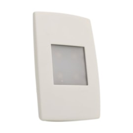 Balizador de Parede LED Luz Amarela Bivolt Interlight Balizador de Parede LED Luz Amarela Bivolt Interlight