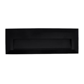 Balizador Externo LED Light Preto Retangular 3W Luz Amarela Bivolt Germany Balizador Externo LED Light Preto Retangular 3W Luz Amarela Bivolt Germany