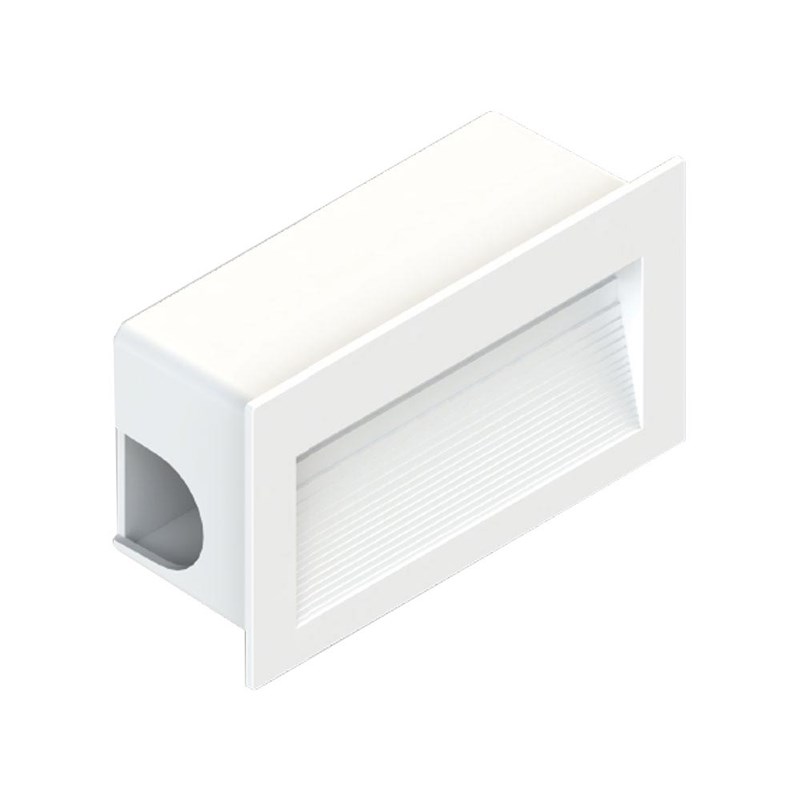 Balizador LED Embutir 3W Luz Branco Quente Save Energy