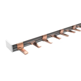 Barramento Pino Din 63A Bifásico 12 Polos Br 21Cm Enerbras