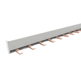 Barramento Pino Din 80A Monofásico 12 Polos Br 21Cm Schneider