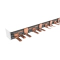 Barramento Pino Din 80A Trifásico 12 Polos Br 21Cm Enerbras