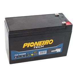 Bateria Selada 12v 7Ah Para Alarme T12-7F2SEG Pioneiro