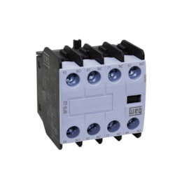 Bloco de Contato Auxiliar Frontal BFB-22 para CWB9-80 2NA+2NF WEG Bloco de Contato Auxiliar Frontal BFB-22 para CWB9-80 2NA+2NF WEG