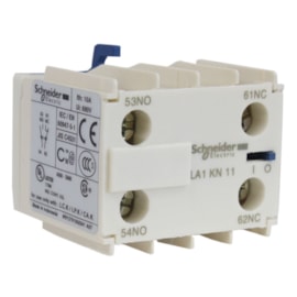 Bloco de Contato Auxiliar Frontal LA1KN11 1NA+1NF Schneider Bloco de Contato Auxiliar Frontal LA1KN11 1NA+1NF Schneider