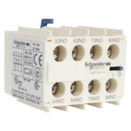 Bloco de Contato Auxiliar Frontal LA1KN40 4NA Schneider Bloco de Contato Auxiliar Frontal LA1KN40 4NA Schneider
