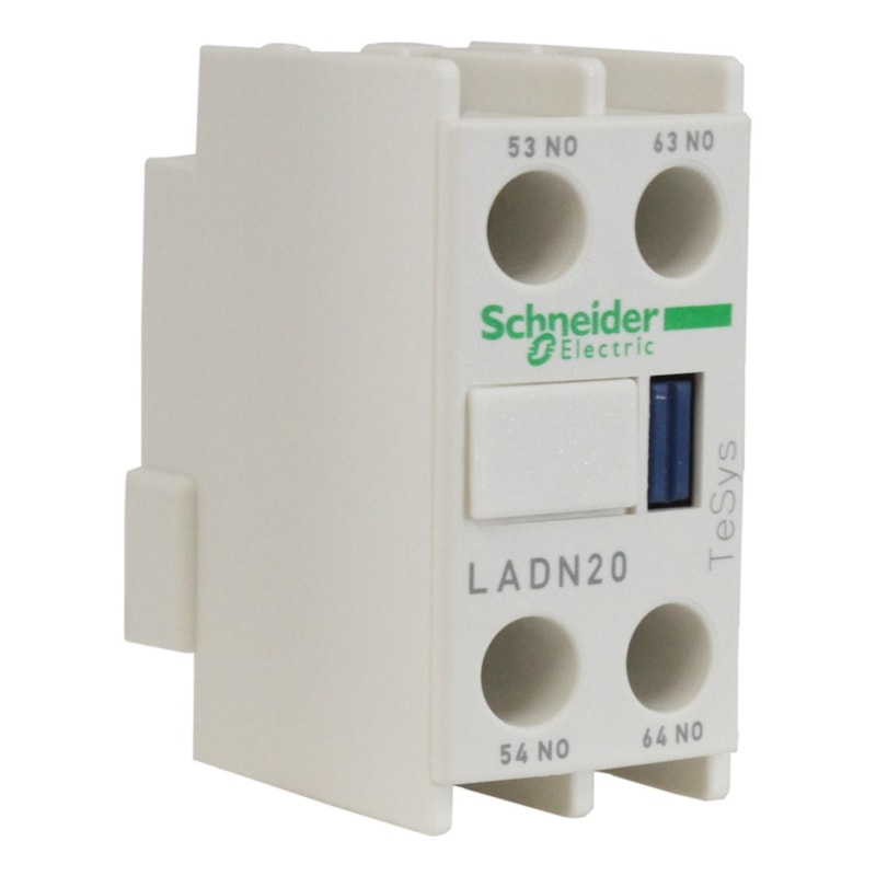 Bloco de Contato Auxiliar Frontal LADN20 2NA Schneider