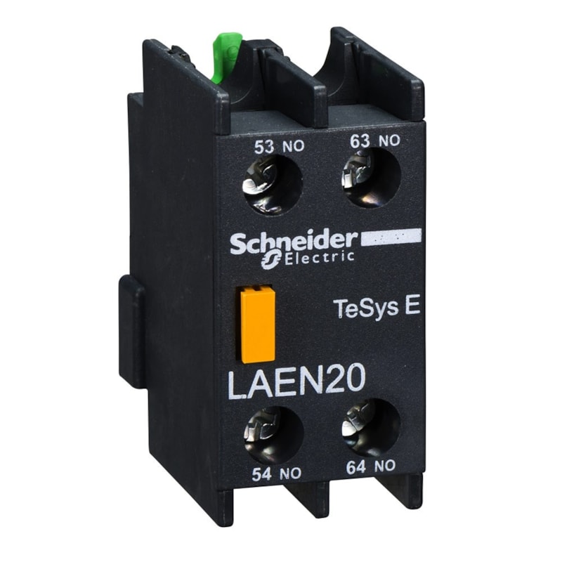 Bloco de Contato Auxiliar Frontal LAEN02 2NF Schneider