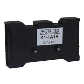 Bloco De Contato Auxiliar K1-1A1B 1Na+1Nf P/ Kp1 E Kc1 Metaltex