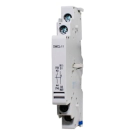 Bloco De Contato Auxiliar Lateral 1NA+1NF Para DM1 DMCL-11 Metaltex