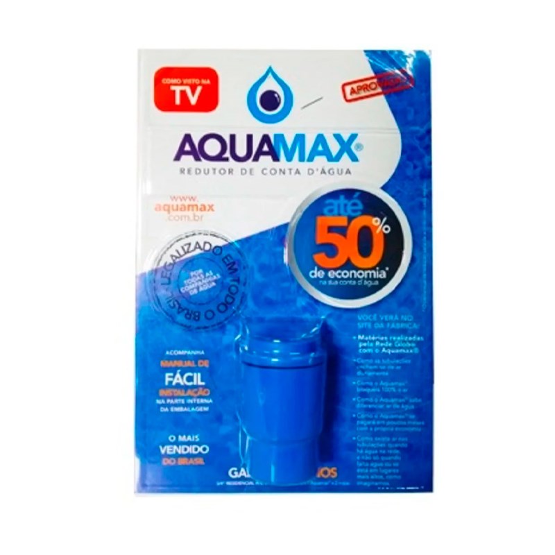 Bloqueador De Ar 3/4 Azul Pvc Aquamax