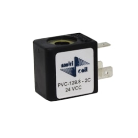 Bobina Sem Plug para Válvula Solenoide 24VCC PVC-128.8-2C Multicoil Bobina Sem Plug para Válvula Solenoide 24VCC PVC-128.8-2C Multicoil